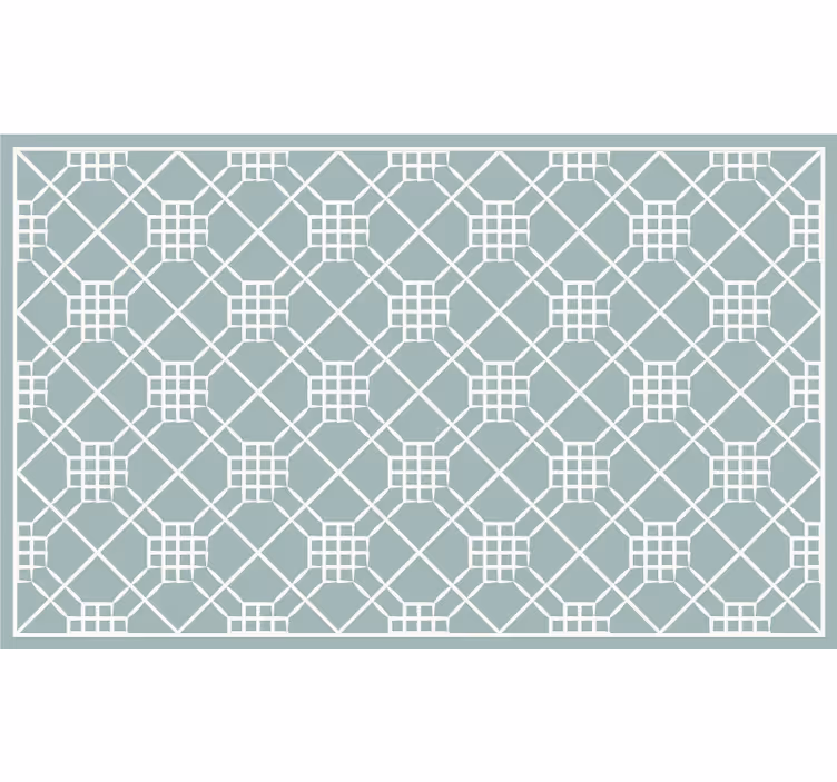 Rollo fenster schlafzimmer unregelmäßige geometrie - TenStickers