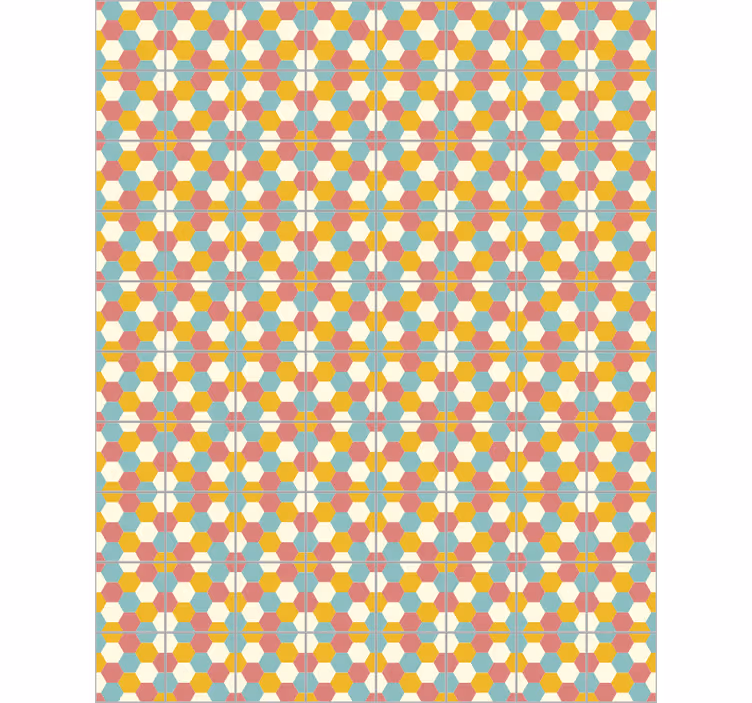 Rollo fenster schlafzimmer mit geometrischem muster - TenStickers