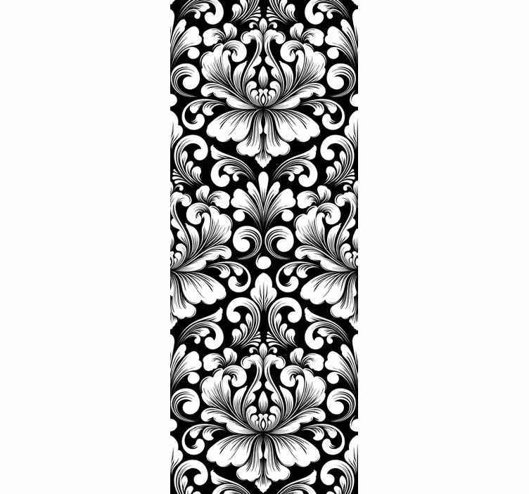 Rollo fenster vintage anmutige botanische komposition - TenStickers