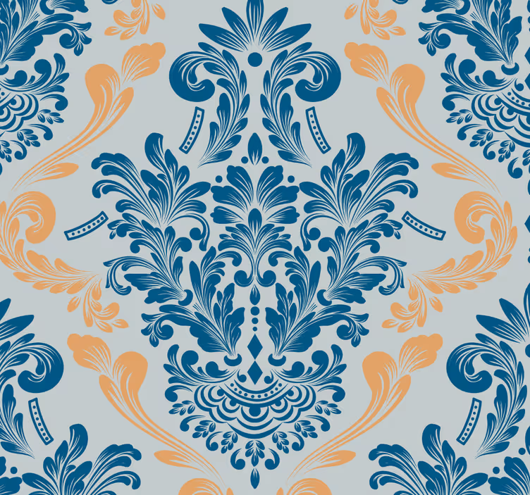 Rollo fenster vintage elegantes florales design - TenStickers