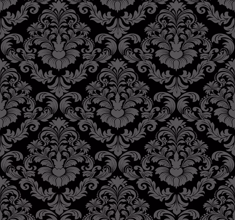 Rollo fenster vintage mit luxuriösem blumendesign - TenStickers