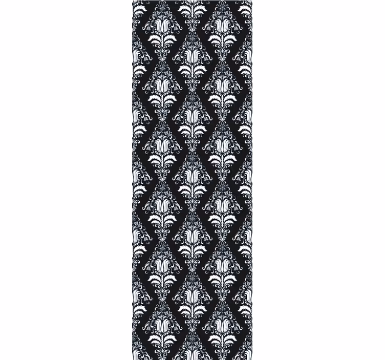 Rollo fenster vintage im klassischen musterdesign - TenStickers