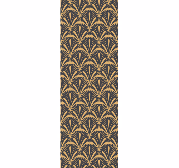 Rollo fenster vintage im art deco stil - TenStickers