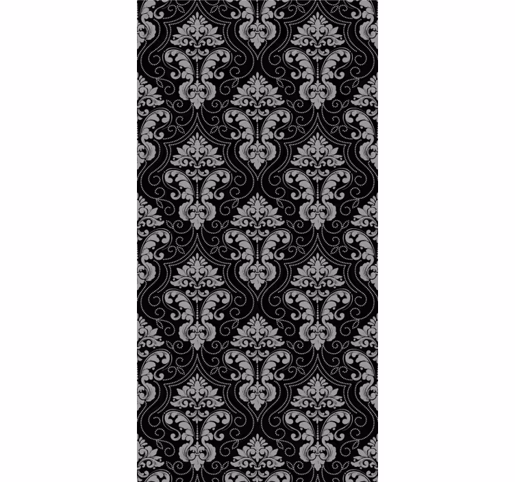 Rollo fenster vintage im eleganten barockstil - TenStickers