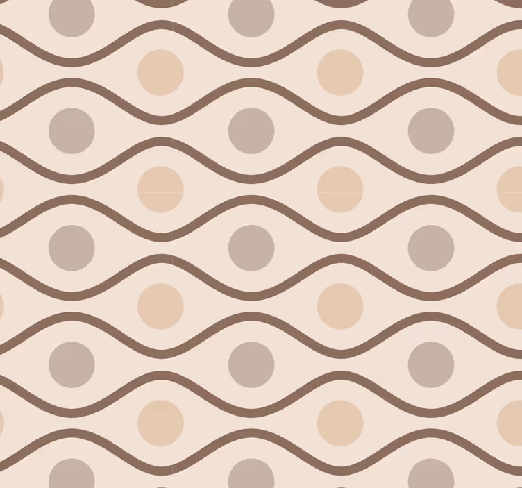 Rollo fenster vintage beige im 70er jahre stil - TenStickers