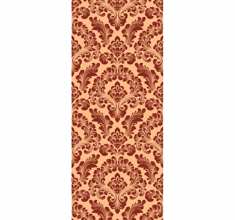 Rollo fenster vintage flockstoff - TenStickers