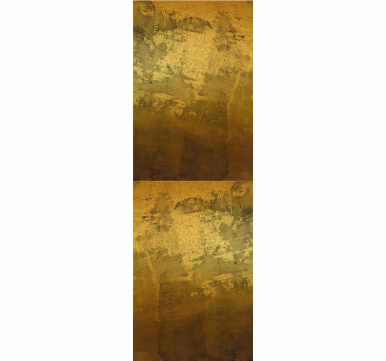 Rollo fenster vintage retro rohes goldenes muster - TenStickers