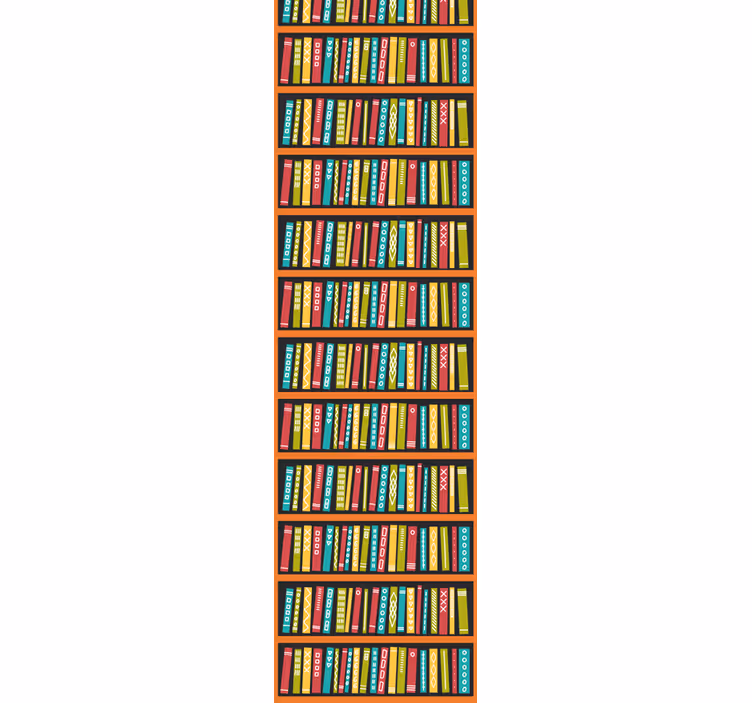 Rollo fenster vintage bunte farbenvielfalt - TenStickers