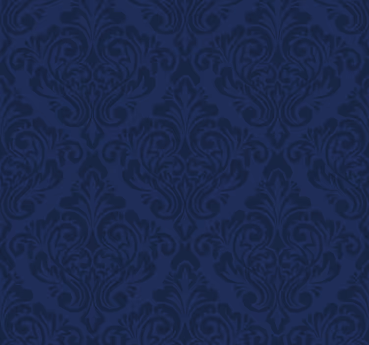Rollo fenster vintage in marineblauem damast - TenStickers