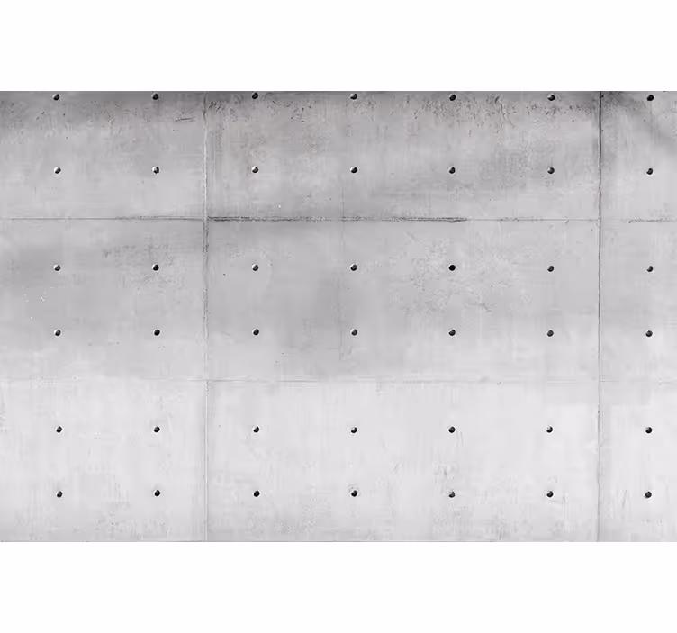 Rollo fenster wohnzimmer im industriedesign zementstruktur - TenStickers