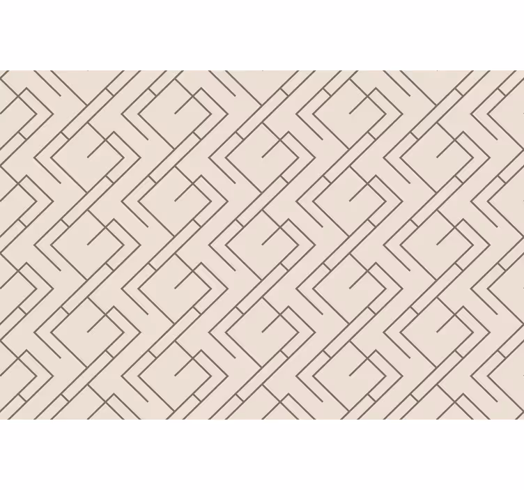 Rollo fenster wohnzimmer im mid-century design - TenStickers