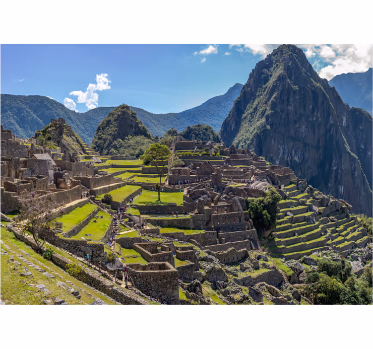 Rollo fenster schlafzimmer machu picchu ruinen - TenStickers