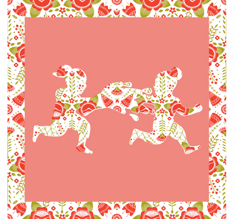 Rollo fenster wohnzimmer "Śmingus dyngus" tradition - TenStickers