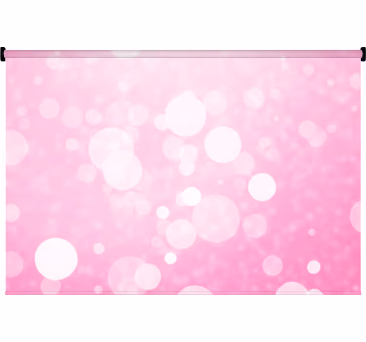 Rollo fenster schlafzimmer hintergrund rosa bokeh lichter - TenStickers