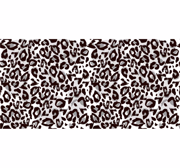 Rollo fenster schlafzimmer schwarz leopard - TenStickers