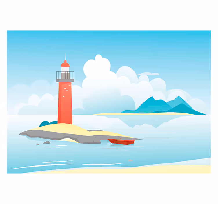 Rollo fenster kinderzimmer hochsee traumwelt - TenStickers