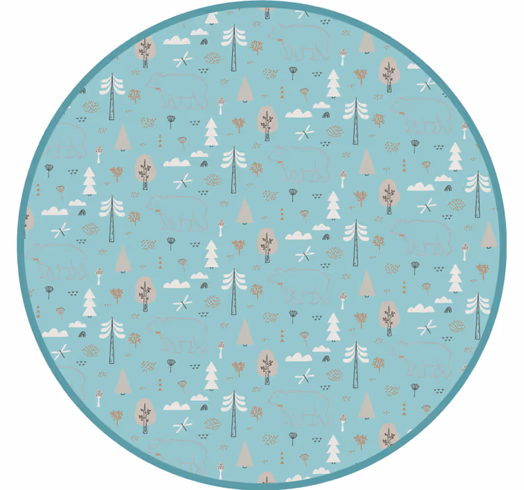 Rollo fenster kinderzimmer geometrisches nordisches design - TenStickers