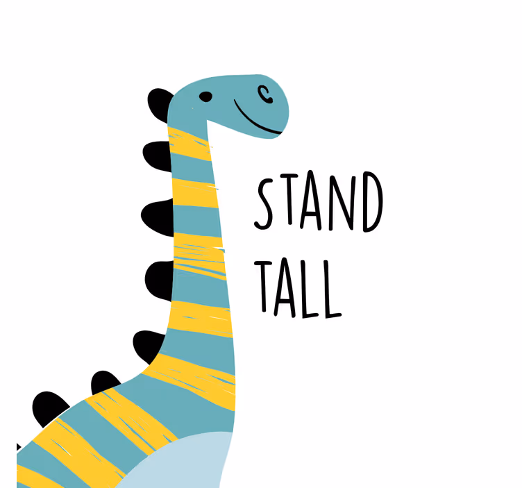 Rollo fenster kinderzimmer nordic dinosaurier hochstehend - TenStickers