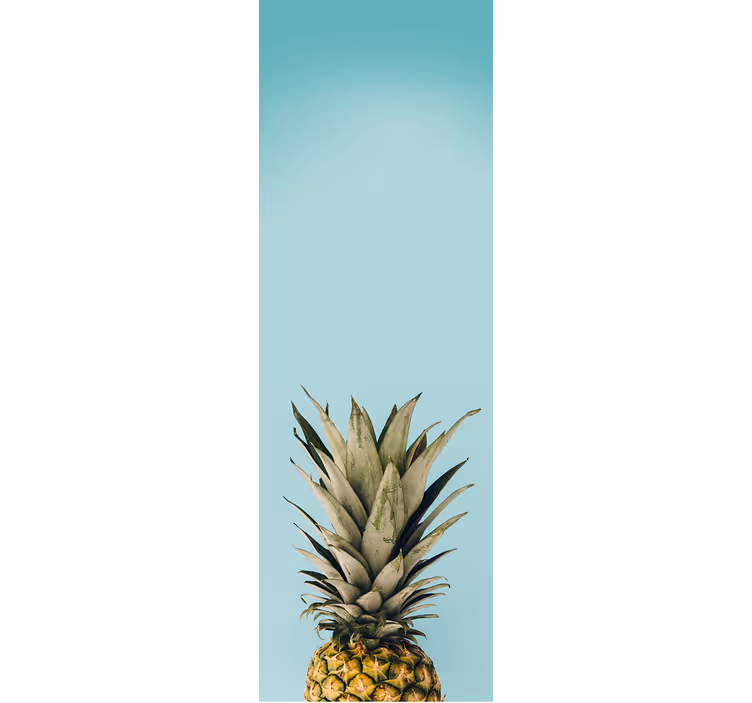 Küchenfenster rollo ananas kühlschrankfolie - TenStickers