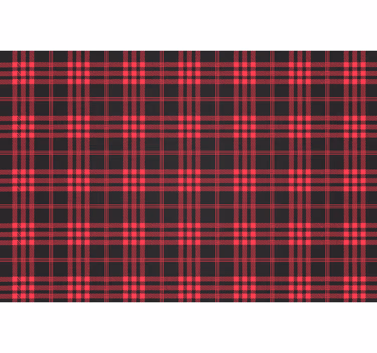 Rollo fenster rot weihnachts-tartan-muster - TenStickers