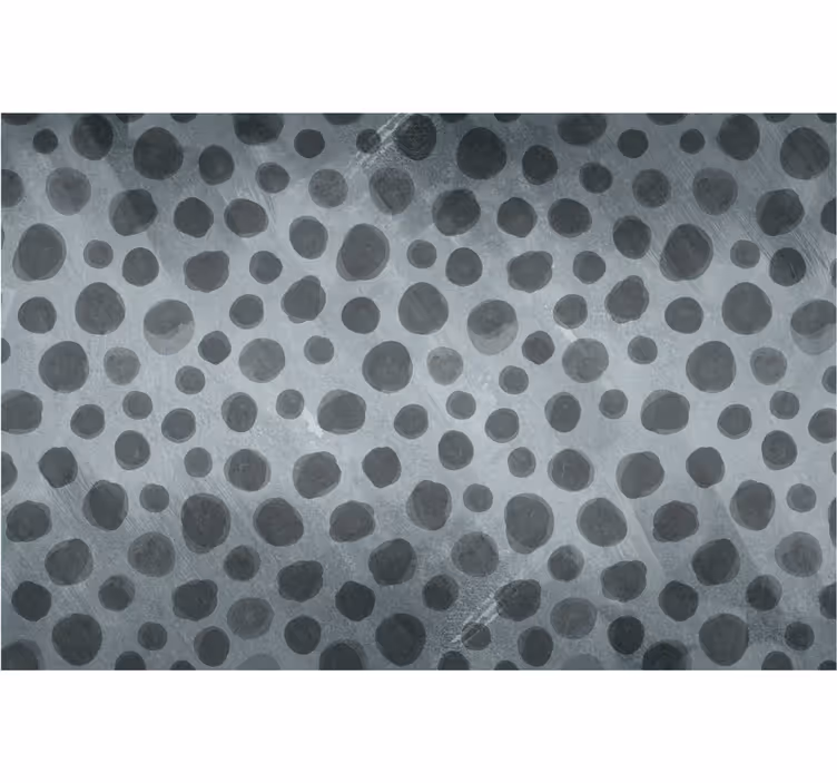 Rollo fenster schwarz grautöne kreise - TenStickers