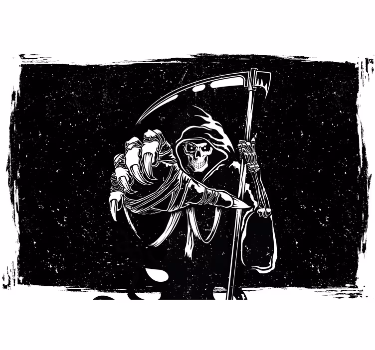 Rollo fenster schwarz evil silhouette aufkleber - TenStickers