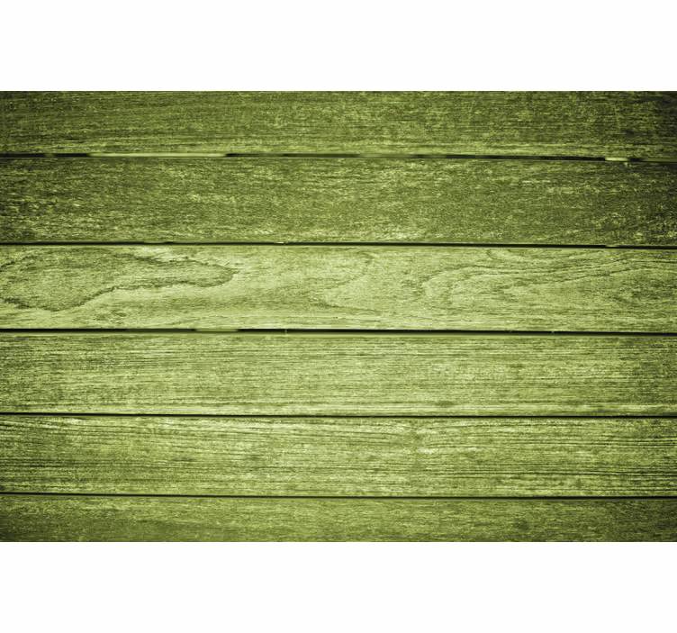 Rollo fenster grün mit holzstruktur platzdeckchen - TenStickers
