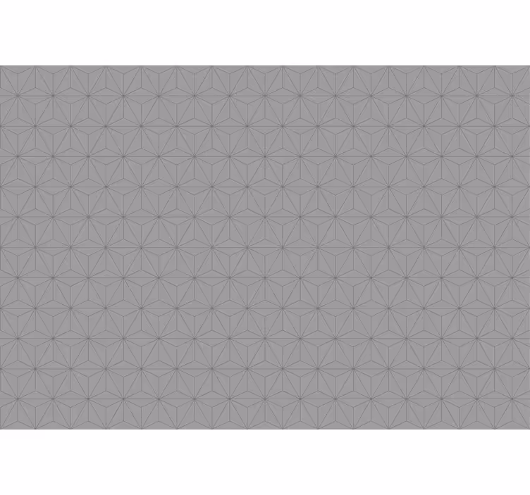 Rollo fenster außen in grauen betondreiecken - TenStickers