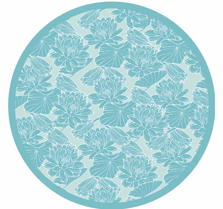 Rollo fenster schlafzimmer lotus skizze - TenStickers