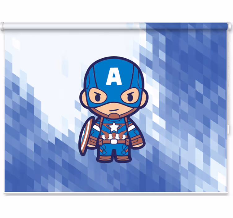 Rollo fenster kinderzimmer avengers superhelden - TenStickers