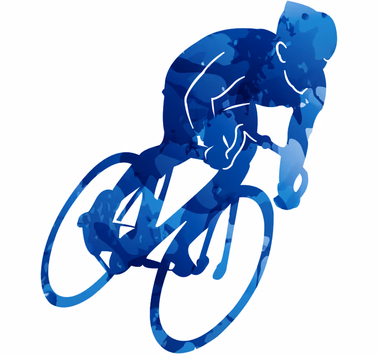 Rollo fenster jugendzimmer fahrrad design - TenStickers