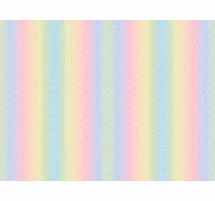 Rollo fenster jugendzimmer mit glitzerndem regenbogenhimmel - TenStickers