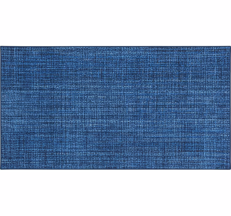 Rollo fenster muster blauer stoffeffekt - TenStickers