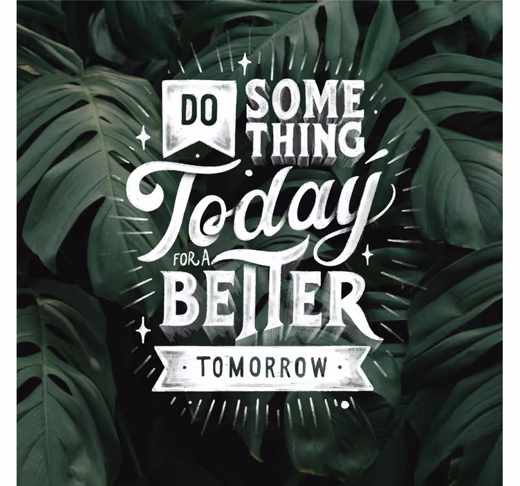 Rollo fenster home office inspirierende kalligrafie zitate - TenStickers