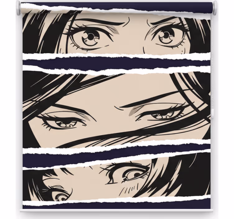 Rollo fenster jugendzimmer anime design - TenStickers