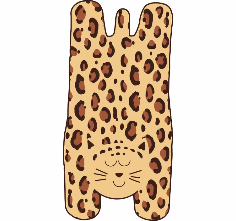 Rollo fenster spaß kinder gepard - TenStickers
