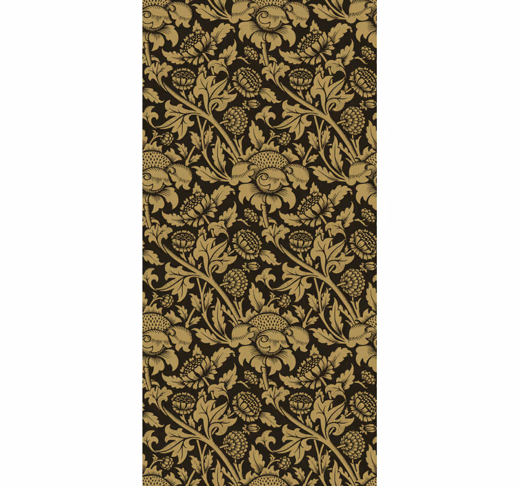 Rollo fenster kaktus vintage französisches blumenmuster - TenStickers