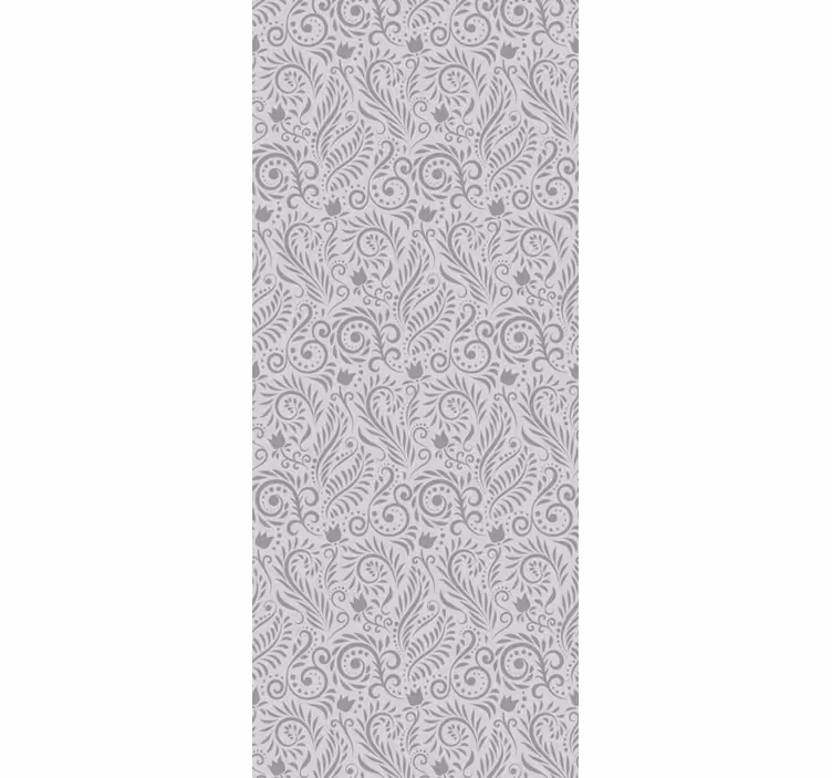 Rollo fenster kaktus mit vintage blumenmuster - TenStickers
