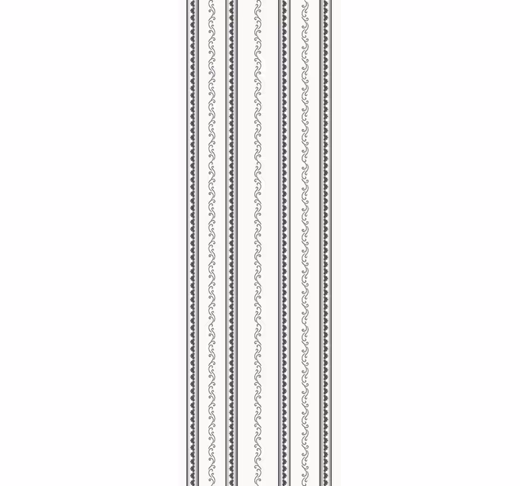 Rollo fenster kaktus im vintage streifenblumen design - TenStickers