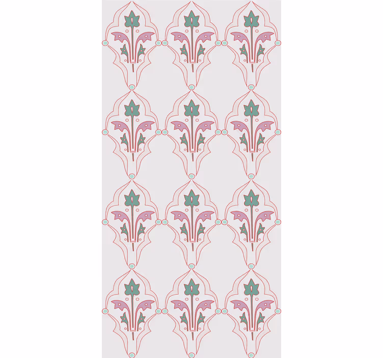 Rollo fenster kaktus formalisierte blumenmuster - TenStickers