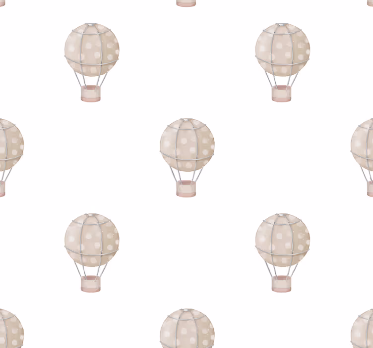 Rollo fenster babyzimmer graue ballons - TenStickers
