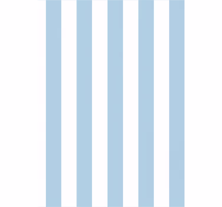 Rollo fenster flur in nordisch blau und weiß - TenStickers