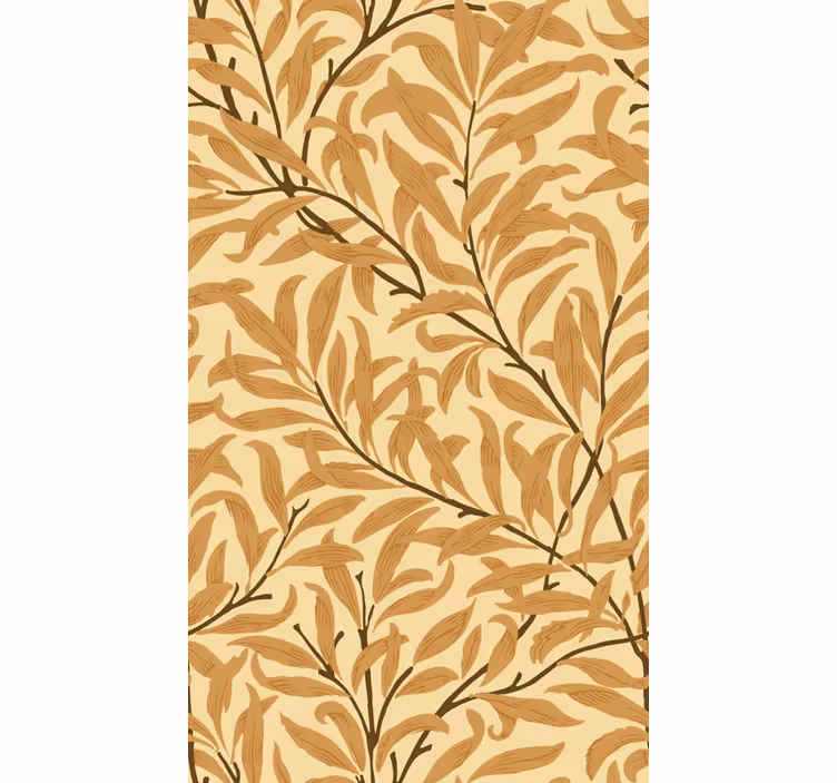 Rollo Fenster Blumen botanischer blattdruck - TenStickers