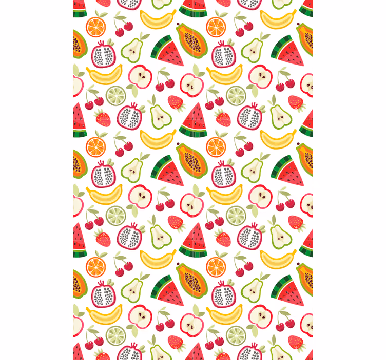 Rollo Fenster Obst fruchtiges musterdesign - TenStickers