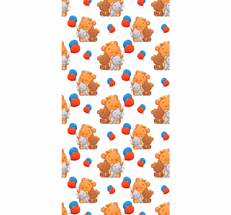 Trägt blinde kinderdekoration - TenStickers