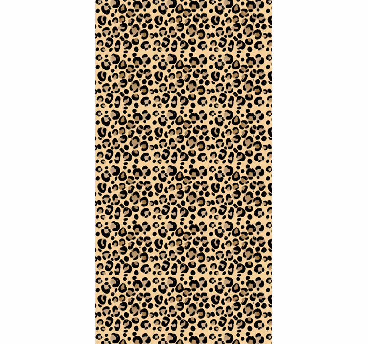 Rollo Fenster weitere Tiere leopardenmuster - TenStickers