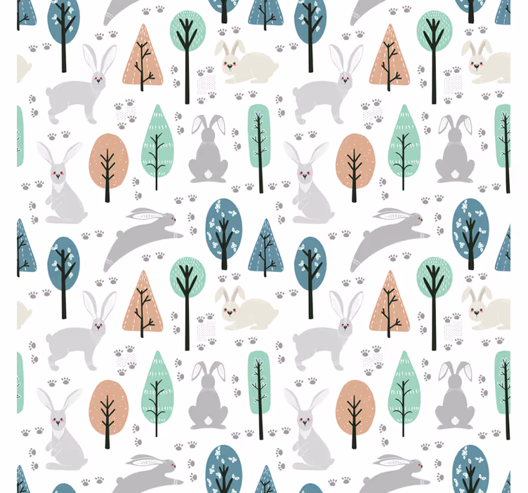 Rollo Fenster weitere Tiere muster mit waldbewohnern - TenStickers