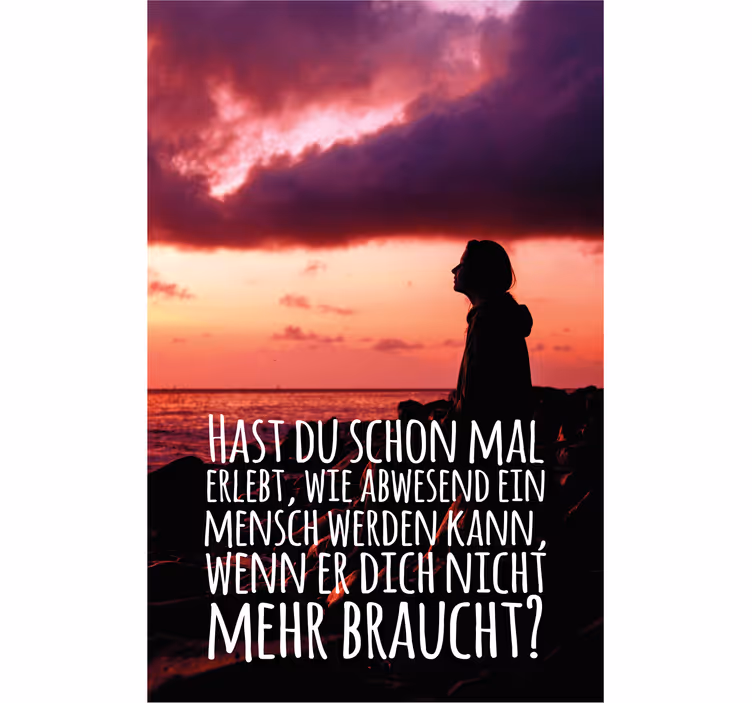 Rollo mit Sprüchen Leute, die nicht brauchen - TenStickers