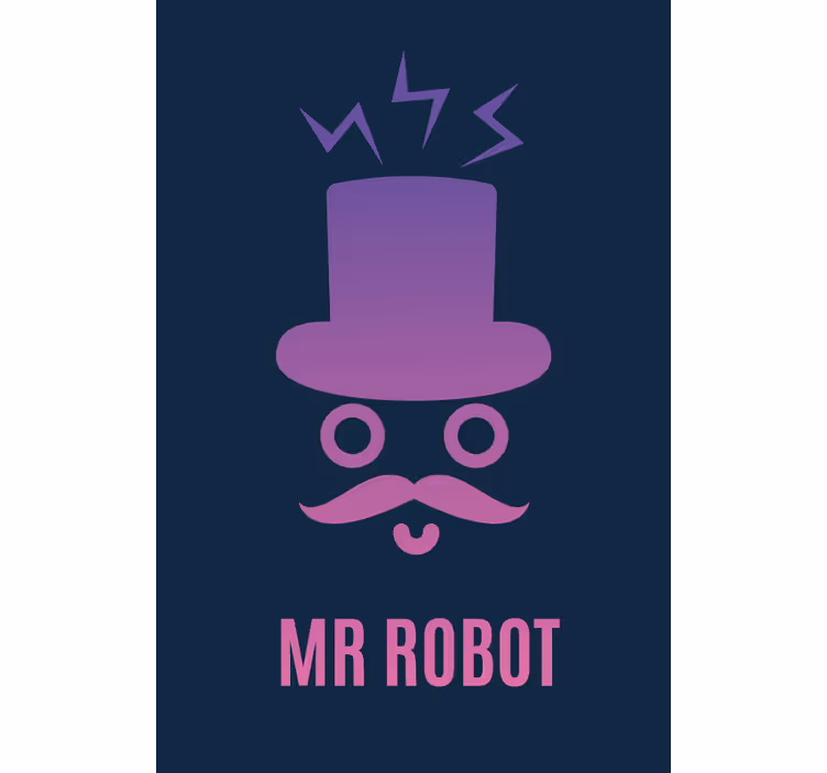 rollo Geeks Herr roboter - TenStickers