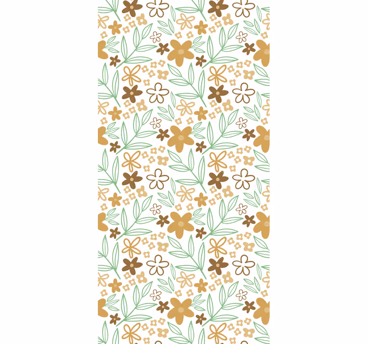Rollo Fenster Blumen blumenmotiv-design - TenStickers